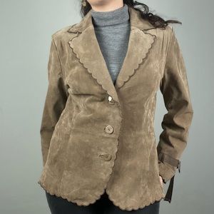 Terry Lewis Brown Leather Jacket